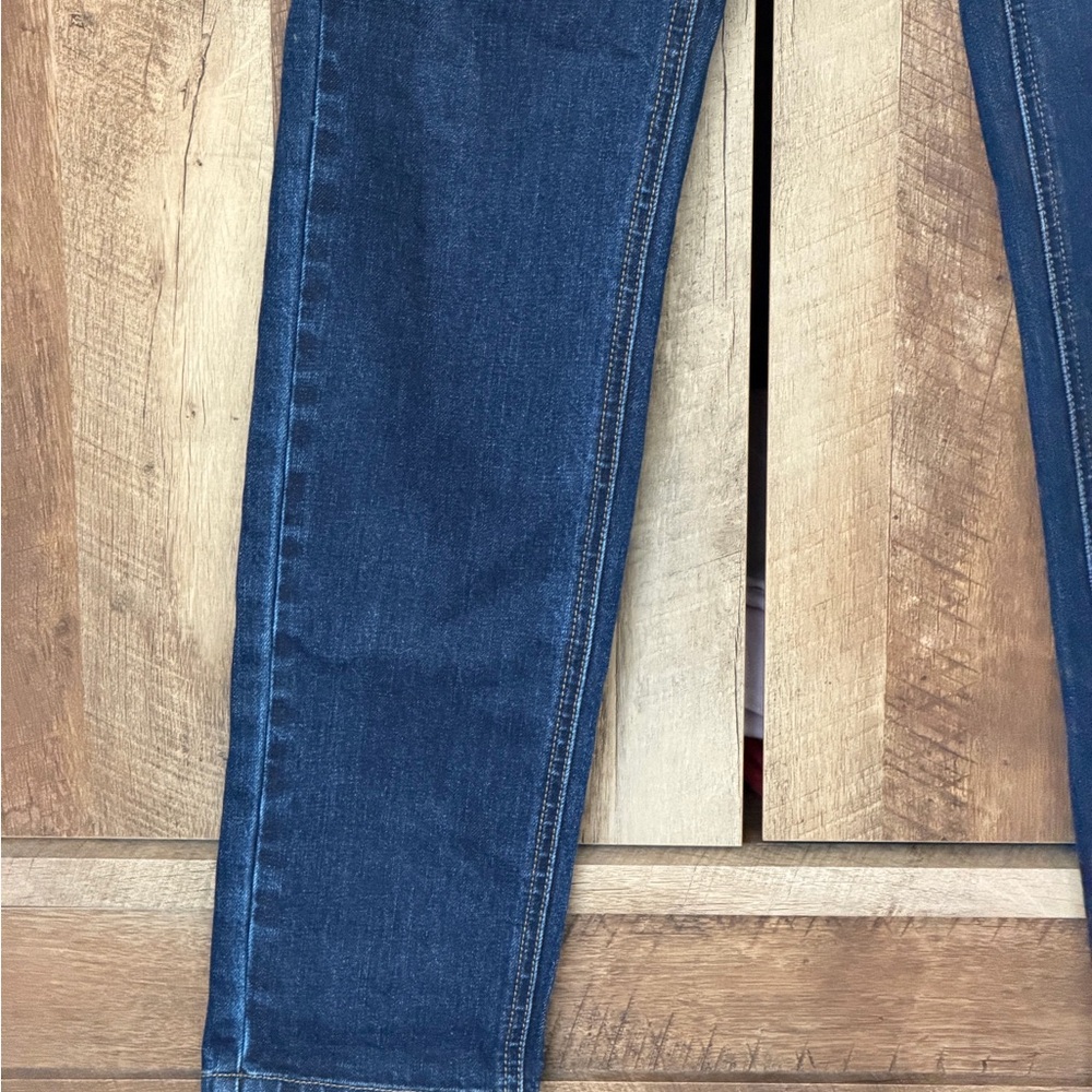 Women's Torrid Curve Rebecka High Rise Straight Leg Jeans - Dark Blue Size 27 - Picture 6 of 16